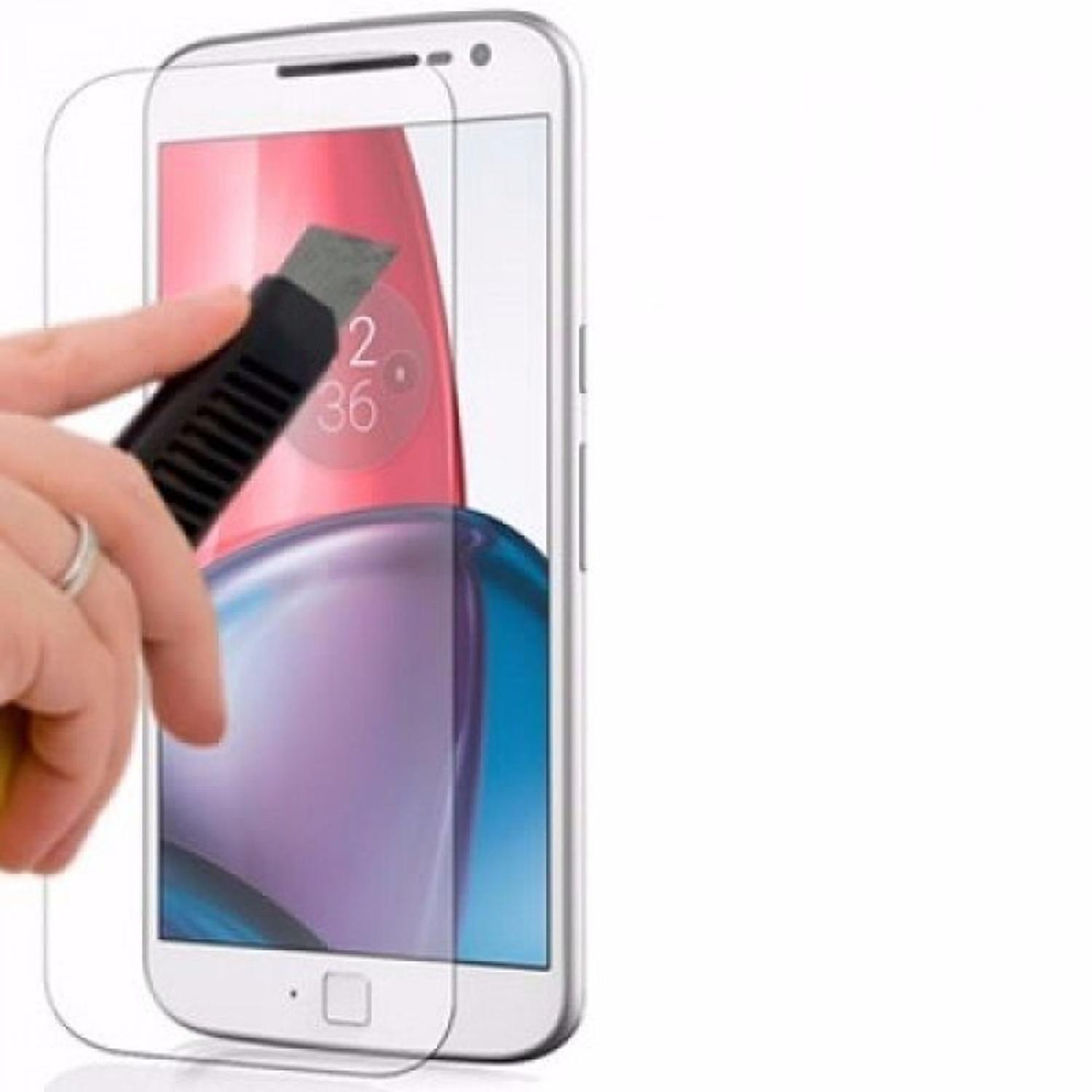 Película para Moto G4 Plus de Vidro Temperado - Transparente | Mega Formiga