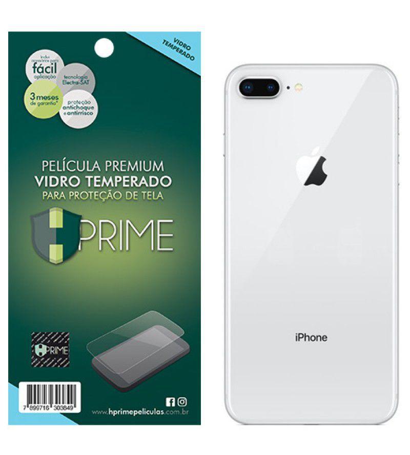 Película Traseira Premium Hprime Vidro Temperado Iphone 8