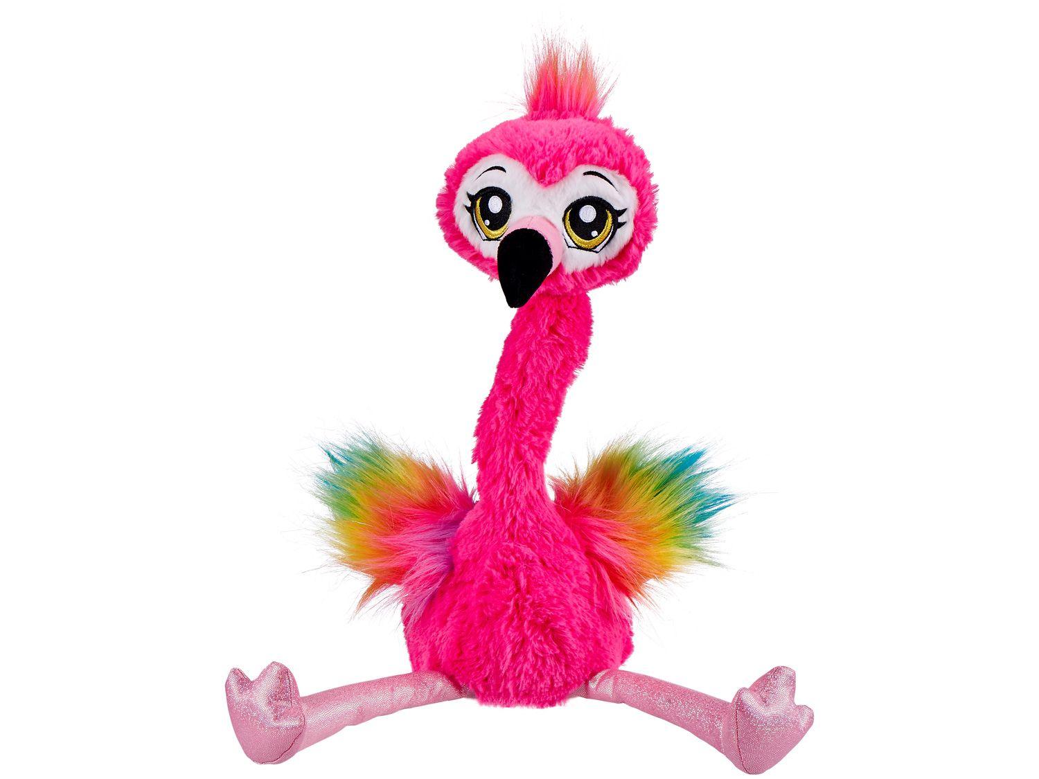 Pelúcia Frankie the Funky Flamingo Emite Som