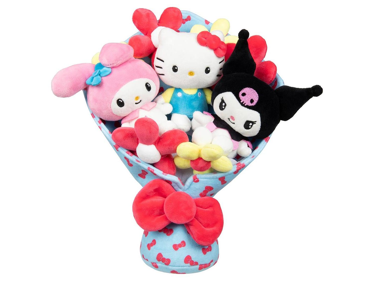 Pelúcia Hello Kitty e Amigos Buquê de Pelúcias
