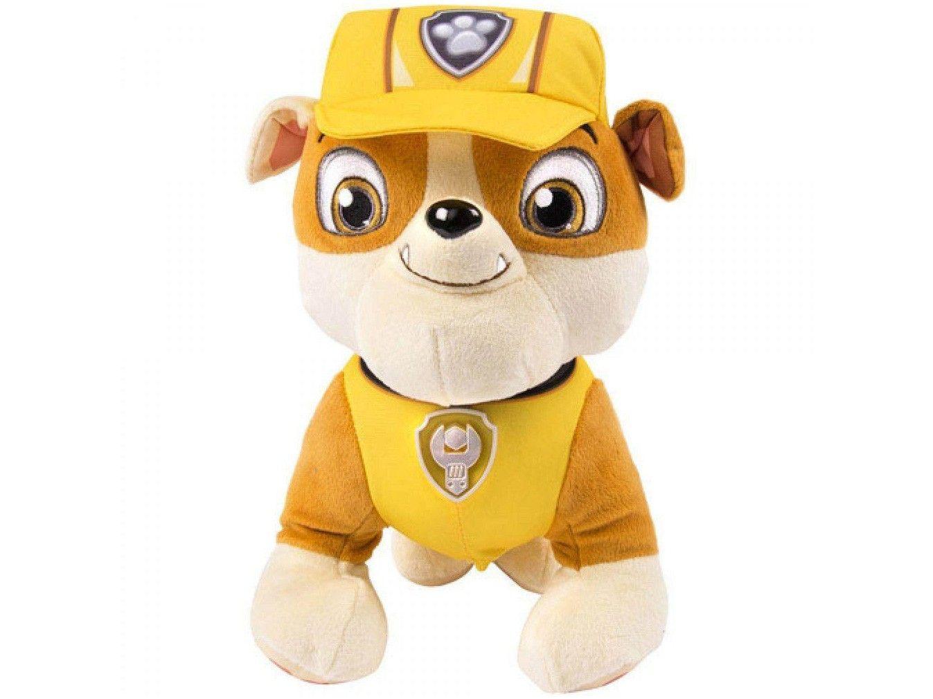 Pelúcia Patrulha Canina Rubble 29cm