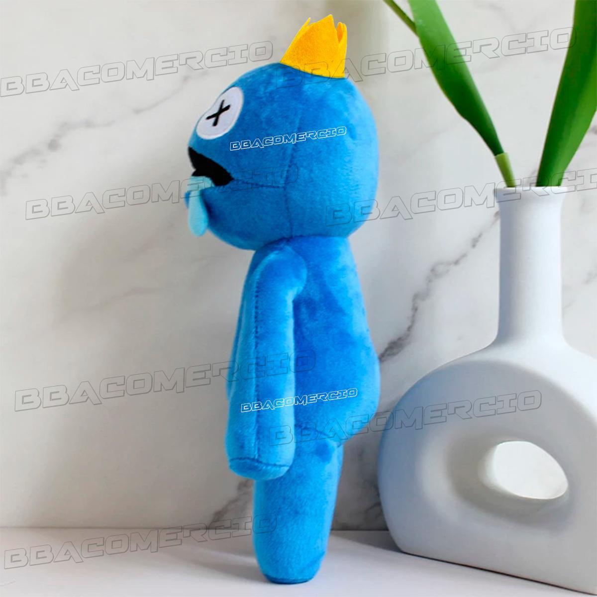 Boneco Azul Babão Amarelo Rainbow Friends Jogo Roblox Pelúcia em