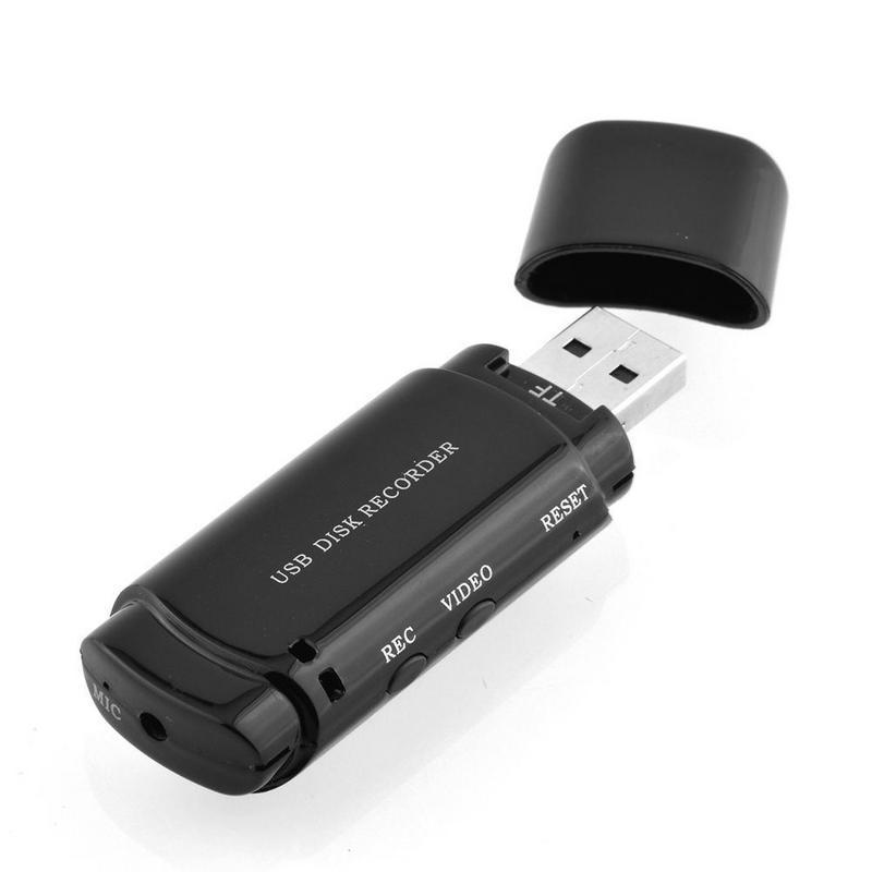 Pen drive Espião Gravador de Áudio e vídeo 4GB Empório forte Pen