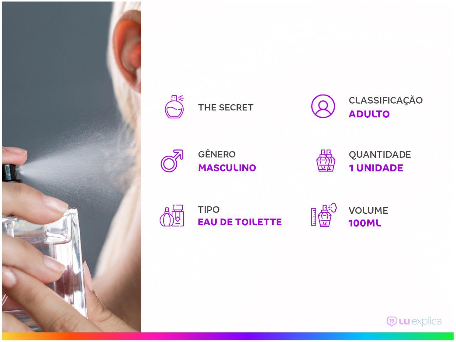 Perfume Banderas The Secret Masculino Eau de Toilette 100ml