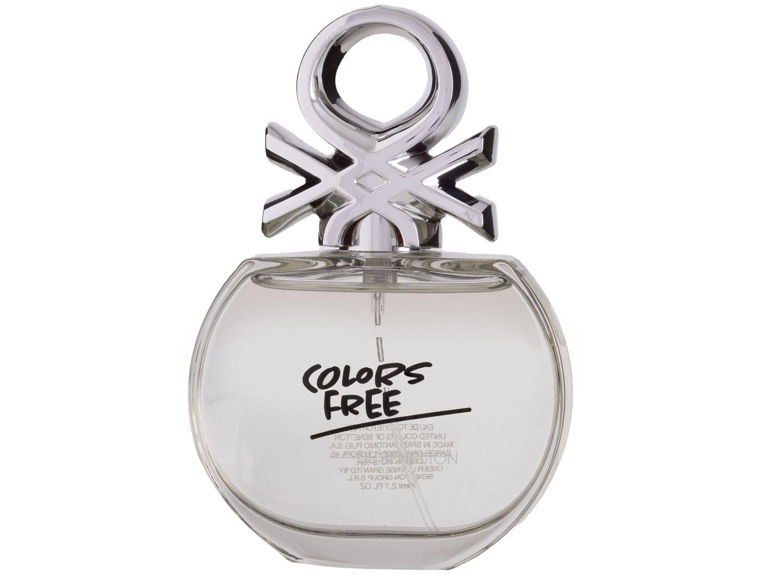 Perfume Benetton Colors Free for Her Feminino Eau de Toilette 80ml