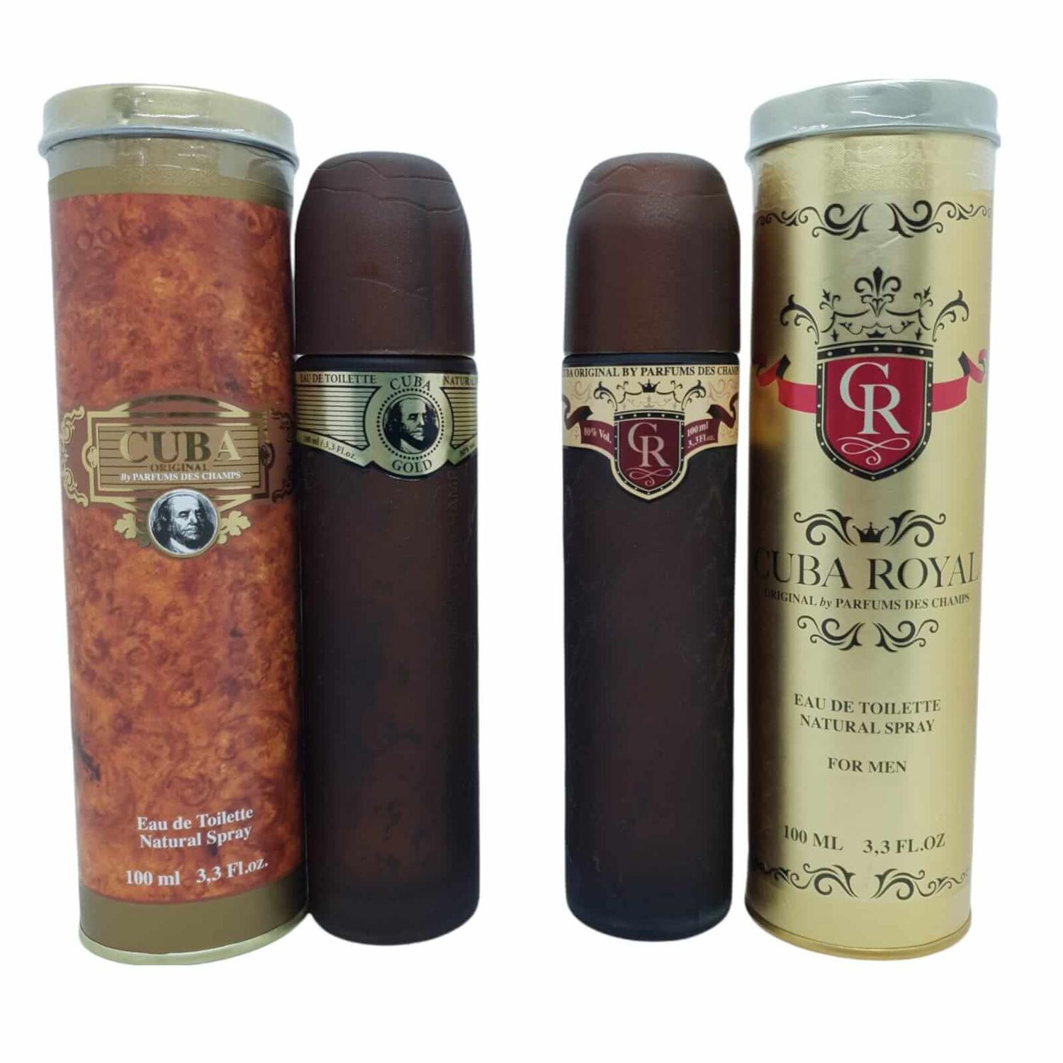 De Toilette Parfum Des Champs Cuba Original Aftershave Cuba Royal