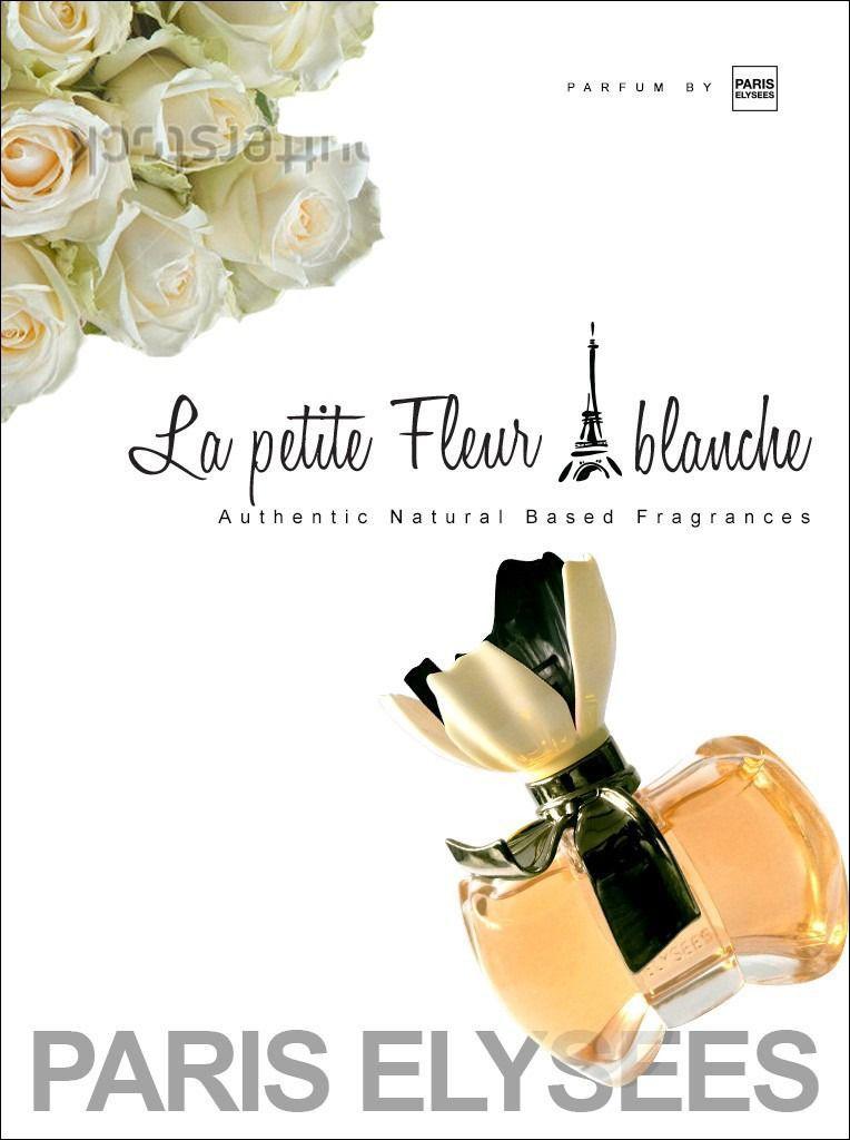 Perfume La Petite Fleur Blanche Edt 100ml Feminino Paris Elysees