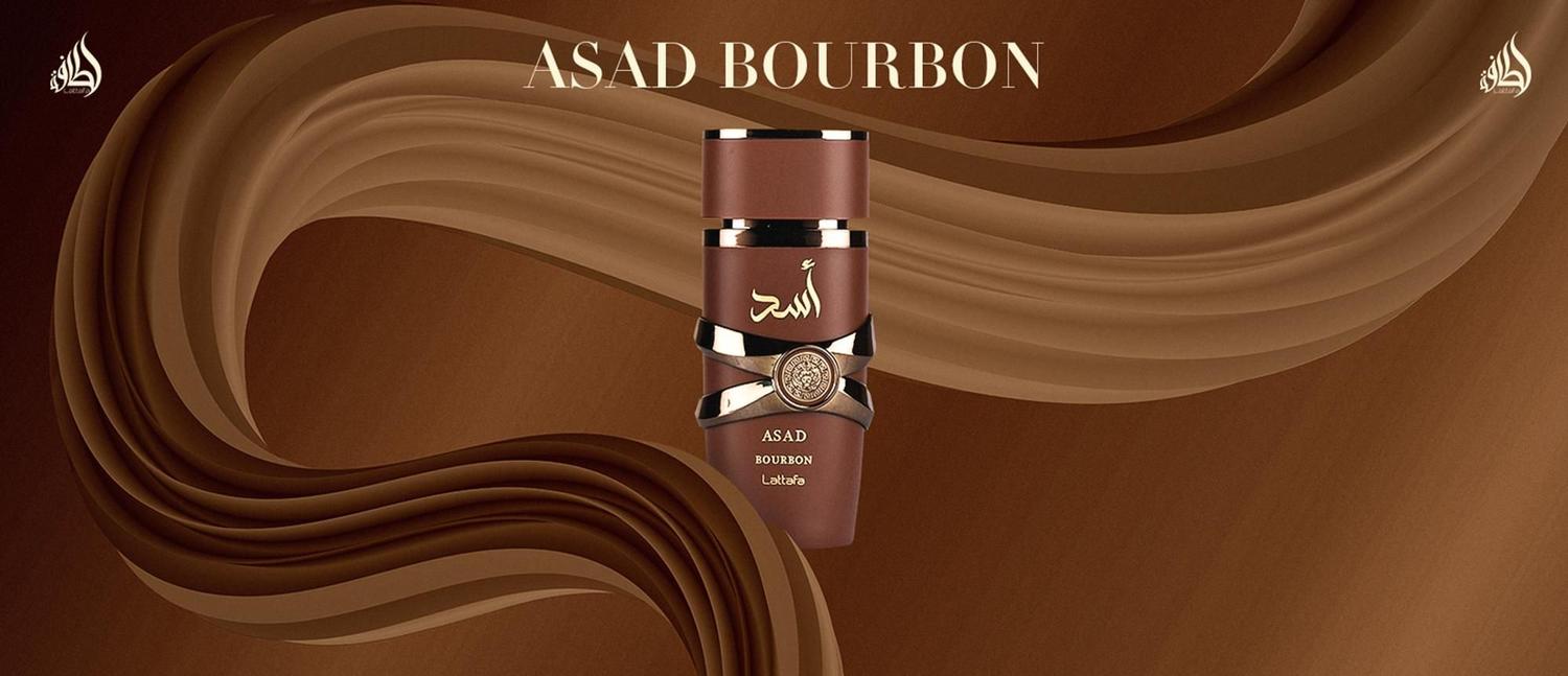 Perfume Lattafa Asad Bourbon Eau de Parfum Masculino 100ML Perfume Lattafa Asad Bourbon Eau de Parfum Masculino 100ML