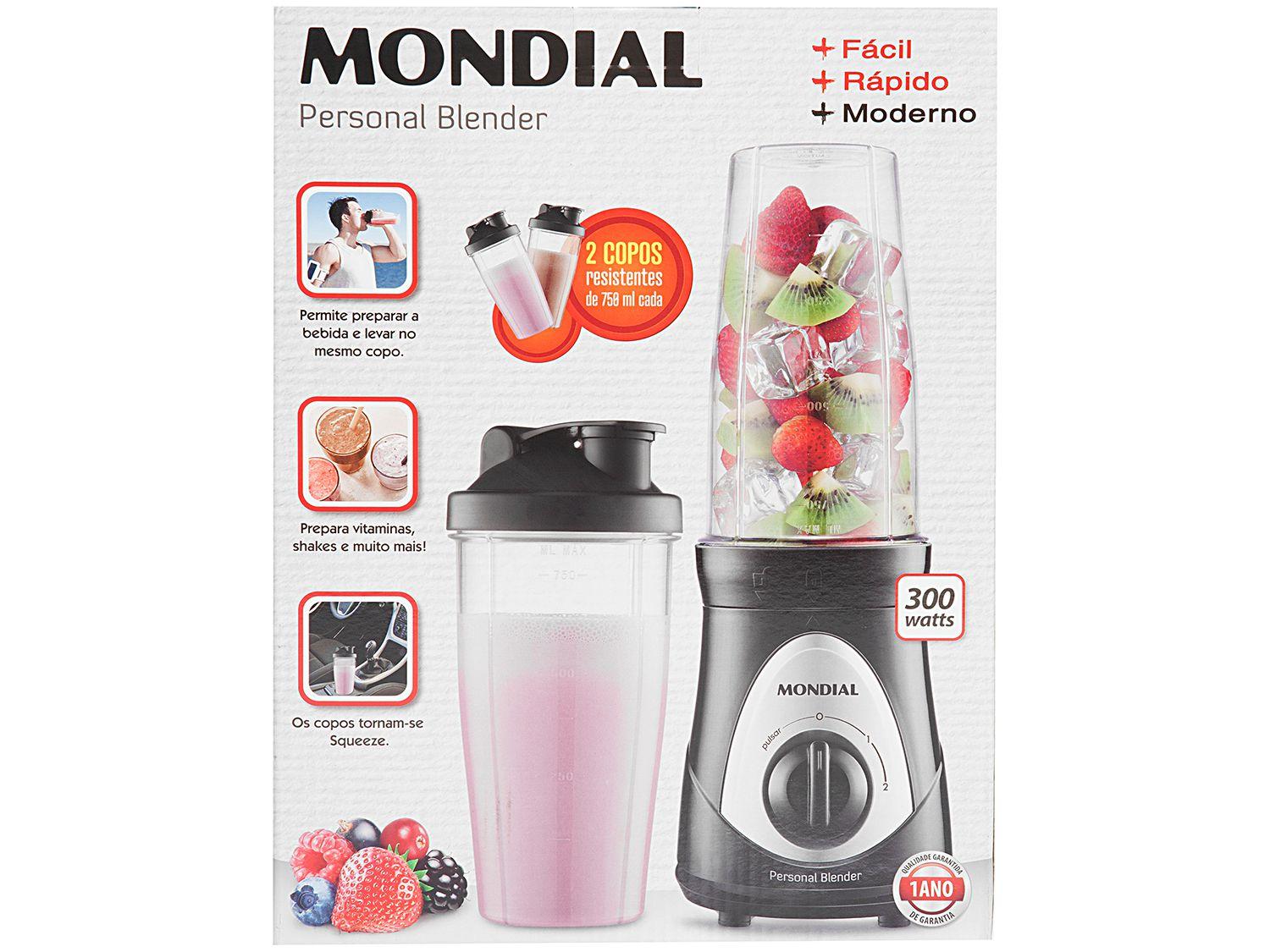 Personal Blender DG01 300W Mondial Liquidificador Magazine Luiza