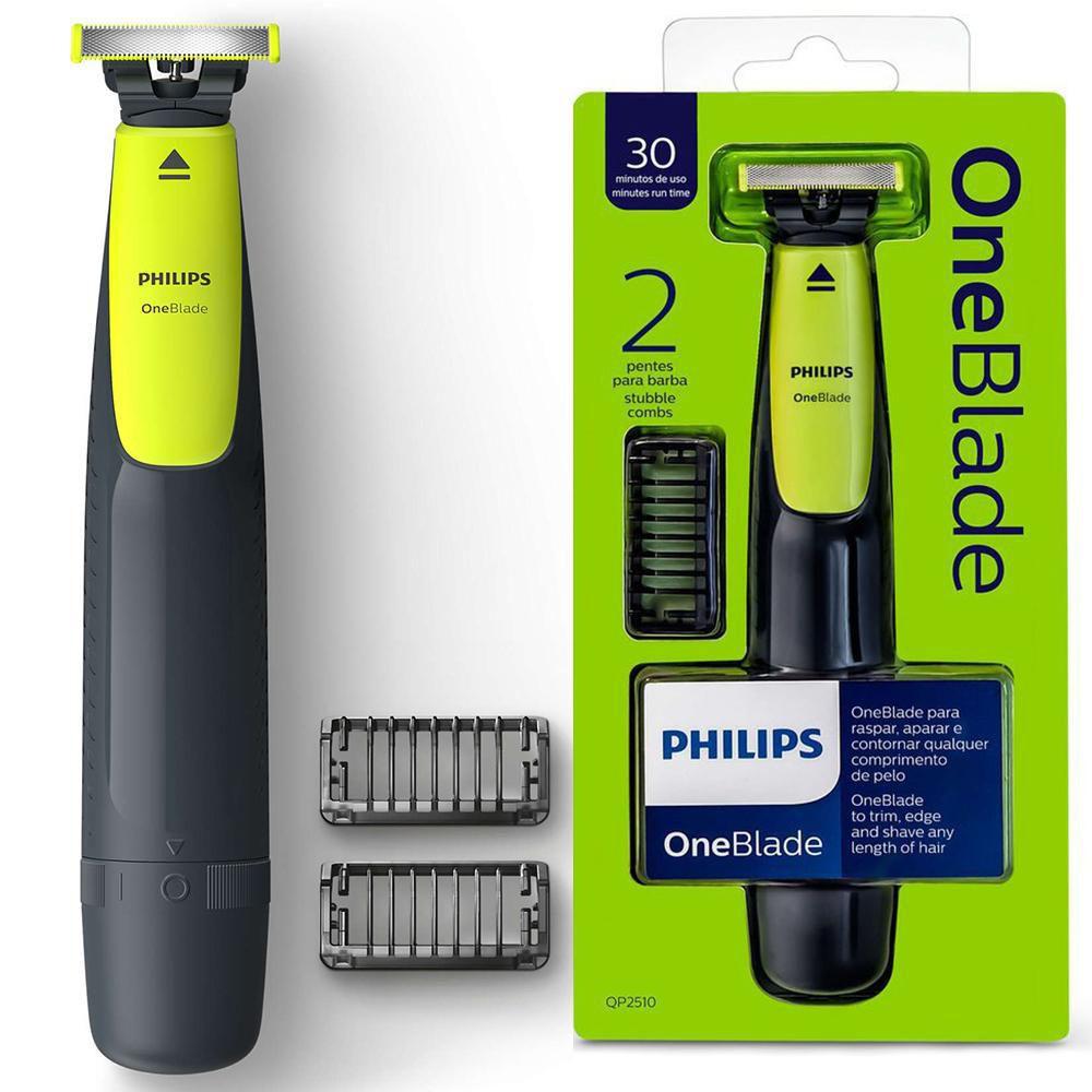 Philips OneBlade QP2510/10 Barbeador Aparador de pelos à prova d água ...