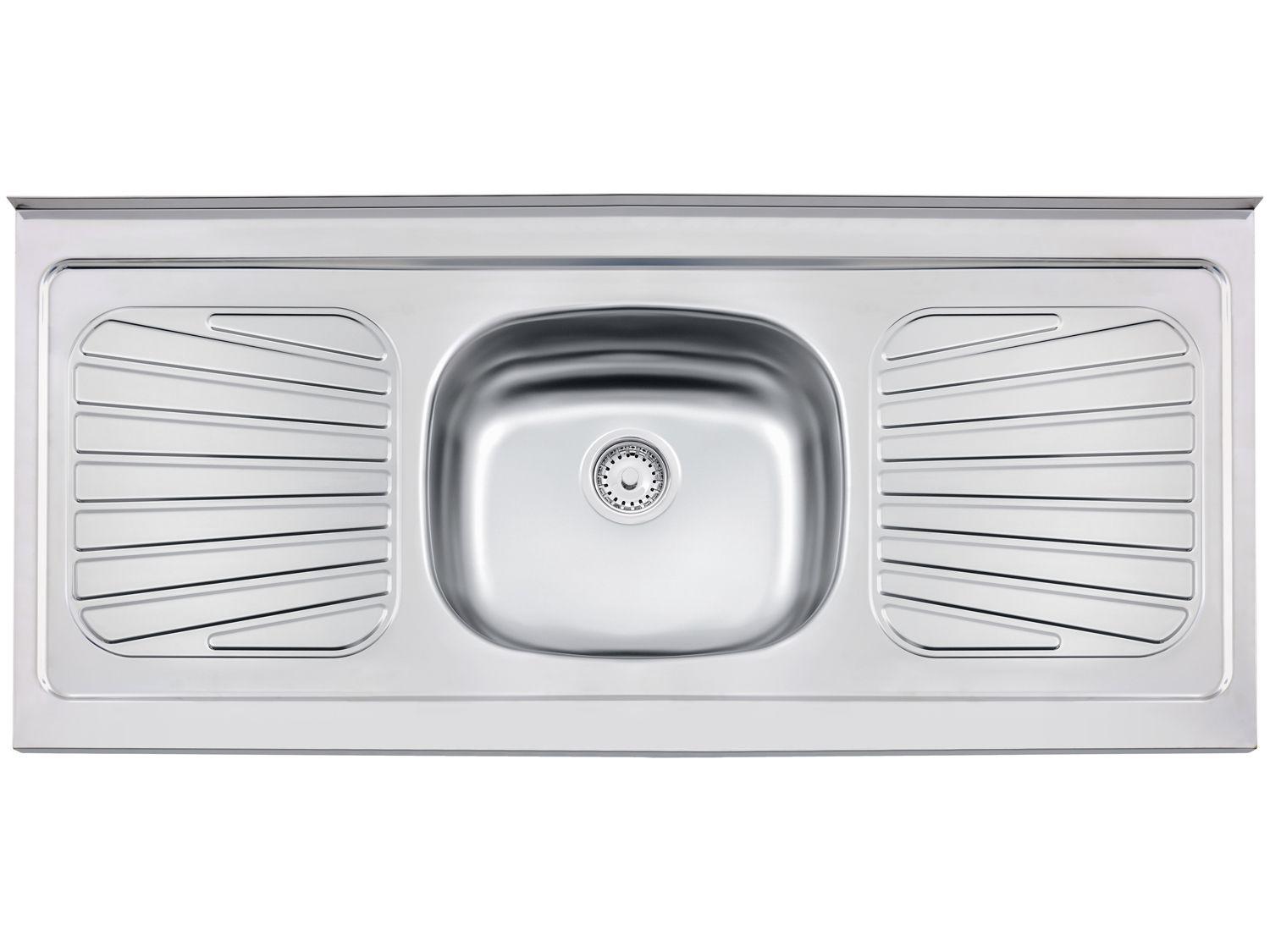 Pia de Cozinha Inox Tramontina 120x52cm Standard