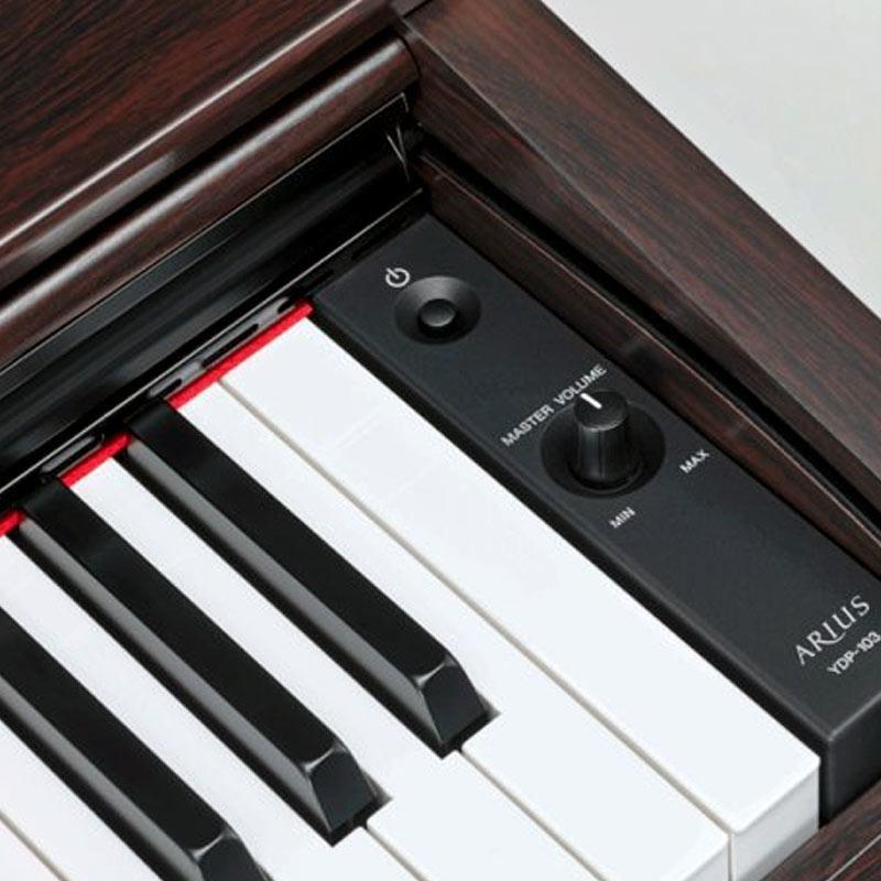 Piano Digital Yamaha Arius YDP103R Piano Magazine Luiza