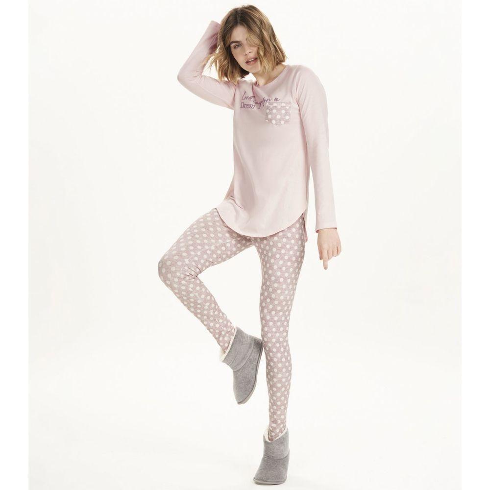 Pijama Cor com Amor Manga Longa Com Legging - Outros Moda e Acessórios -  Magazine Luiza
