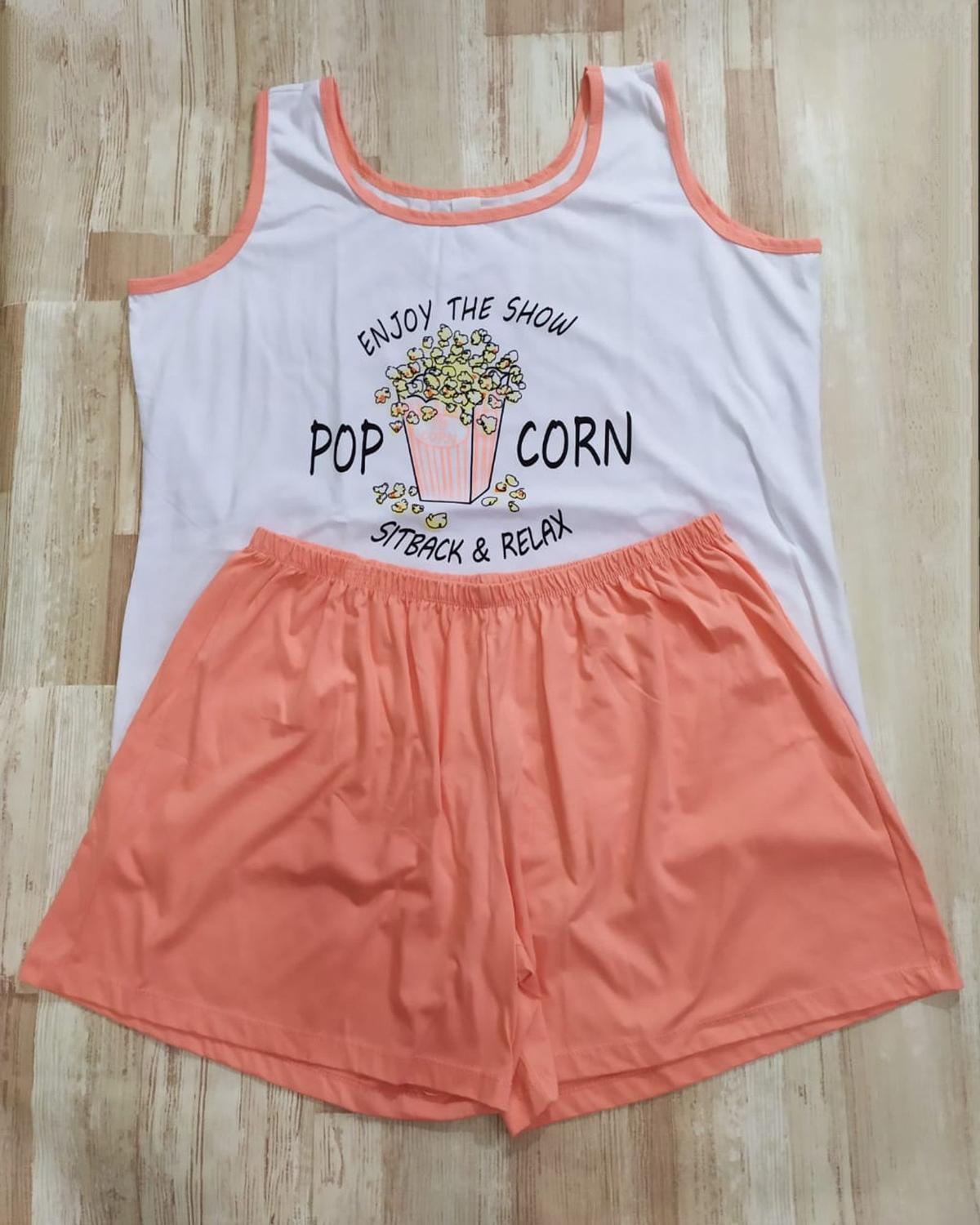 Short pijama feminino algodão clearance