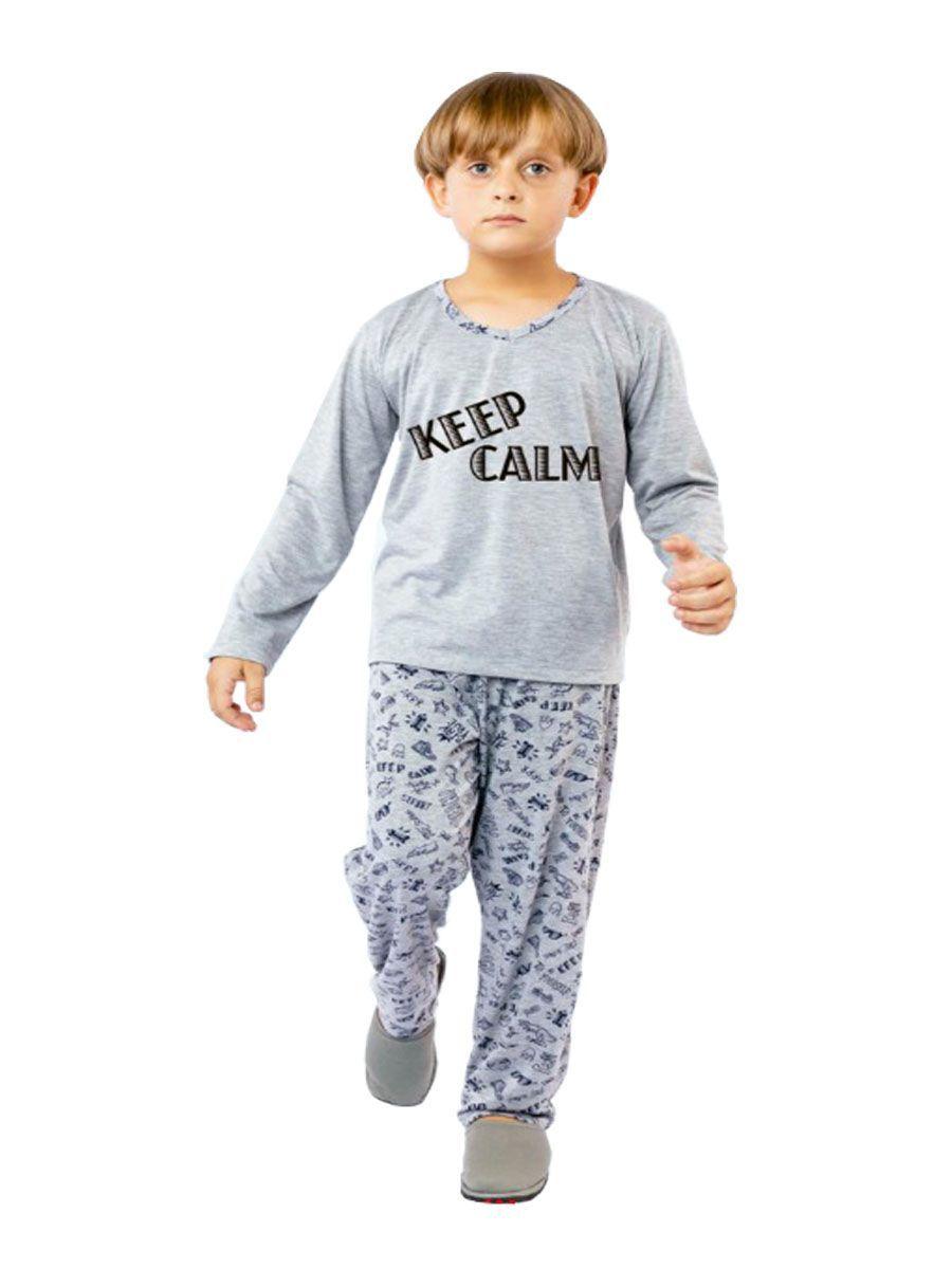 Pijama Infantil Manga Longa menino Malha inverno 2 a 8 anos - Formosa - Pijama  Infantil - Magazine Luiza
