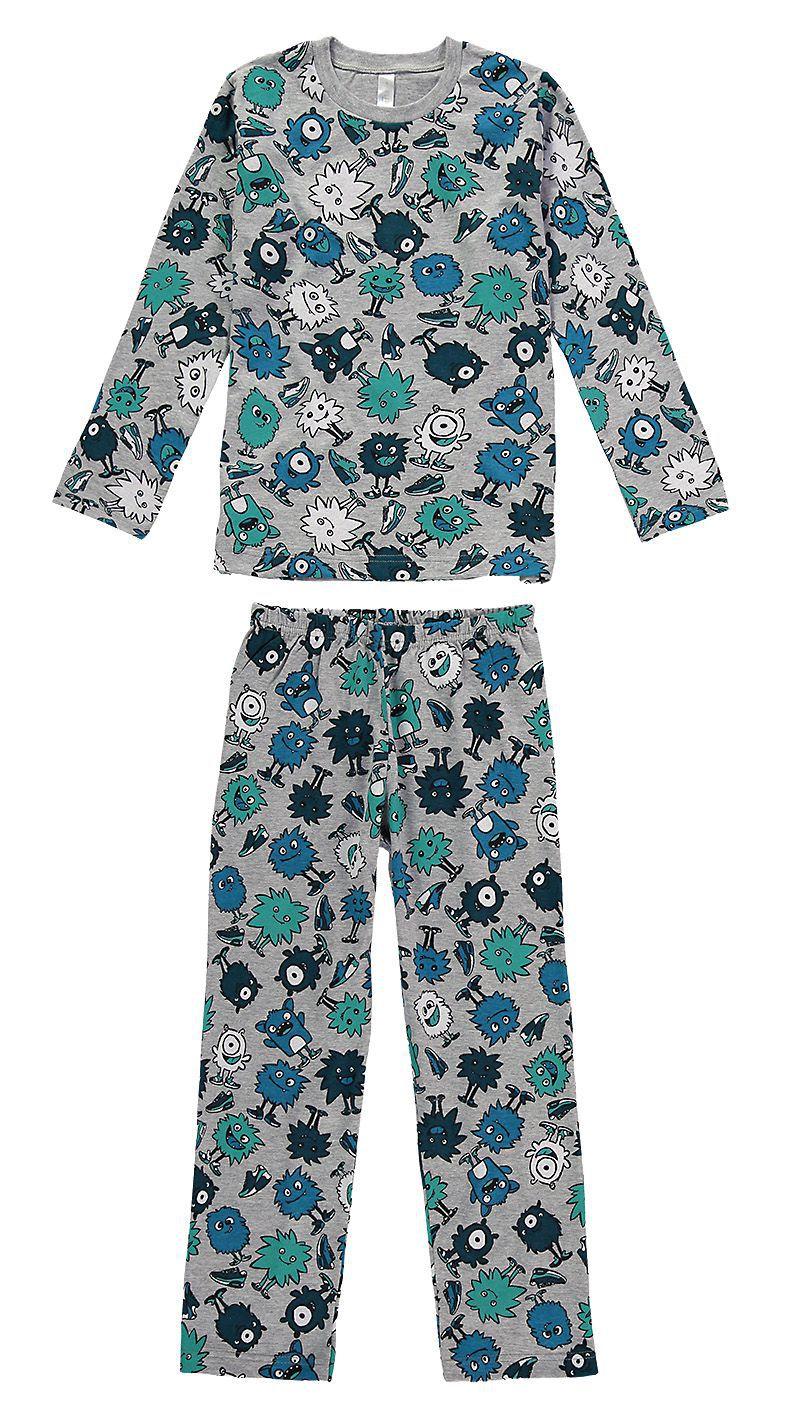 Pijama Infantil Menino Inverno Malha Frio Algodão 4 a 12 anos Malwee -  Pijama Infantil - Magazine Luiza