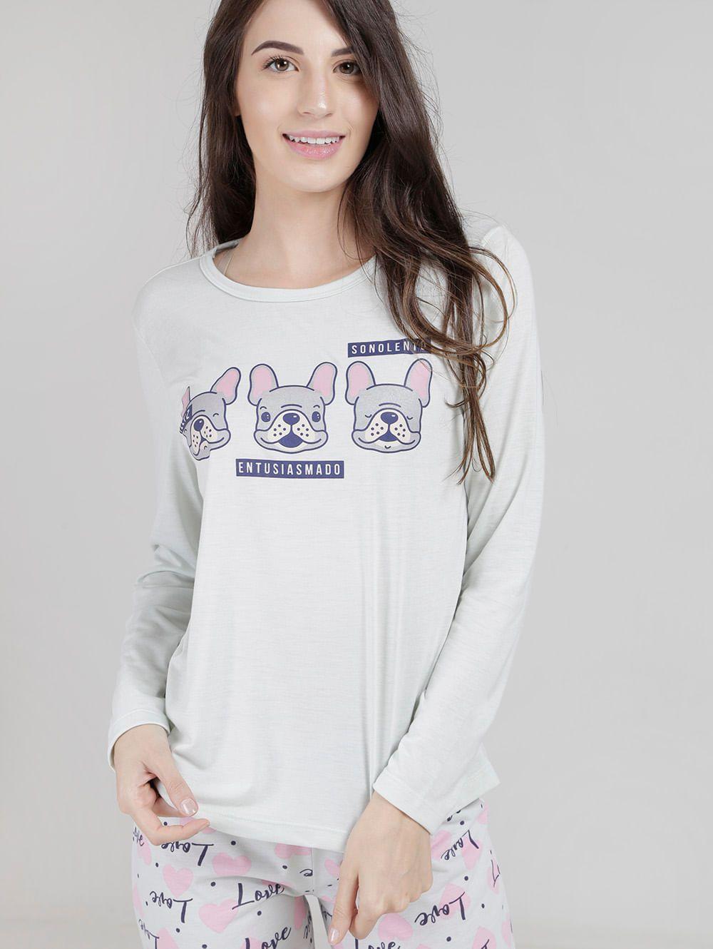 Pijama Verde Vies feminino | Shoelover