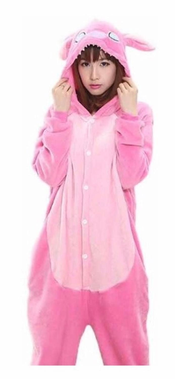 Pijama Macacao Kigurumi Fantasia Lilo Stitch Rosa Tamanho G Tatiana Jesus Prates Mendonca Outros Moda E Acessorios Magazine Luiza