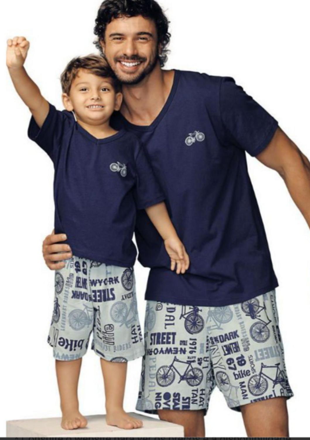 Pijamas tal Pai tal Filho Bike - DeMillus - Outros Moda e Acessórios -  Magazine Luiza