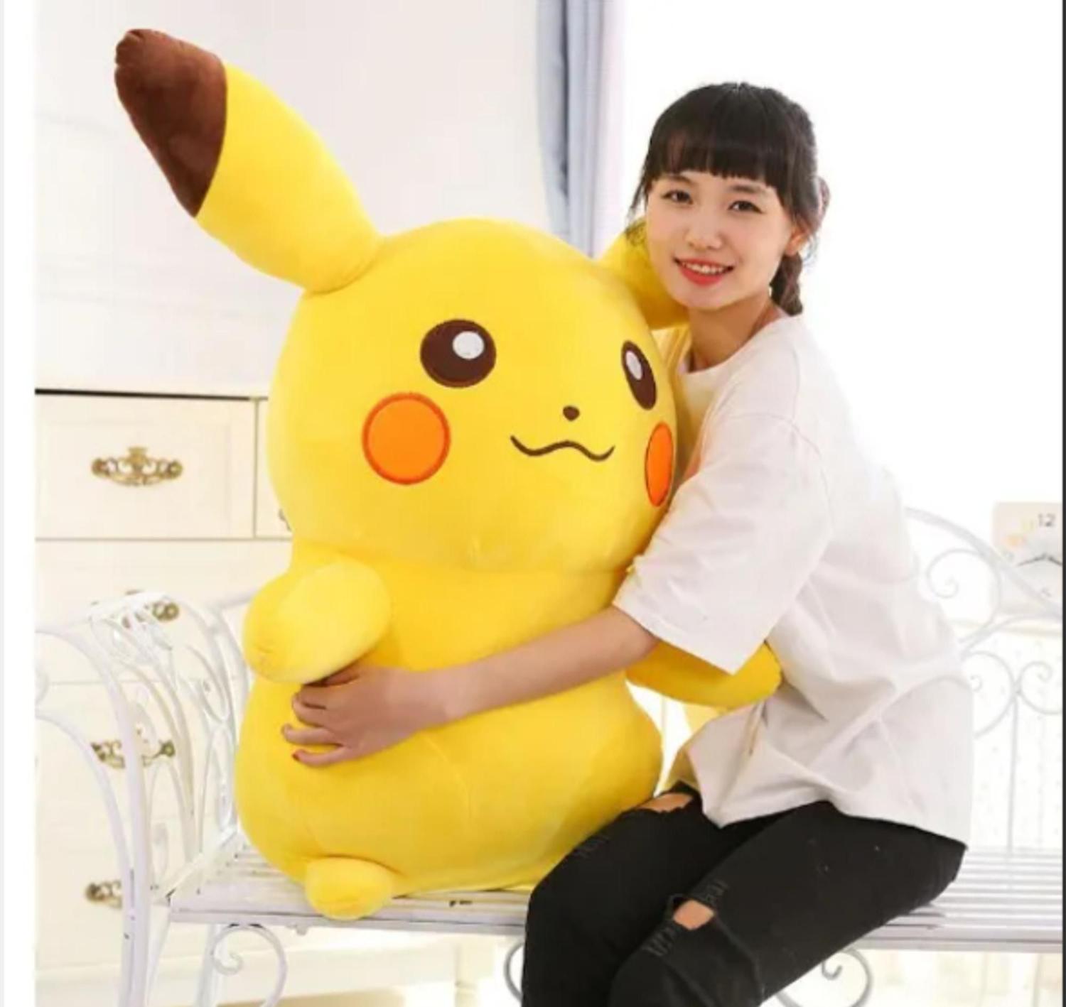 Pikachu De Pelúcia Pokemon Gigante 60cm | Magalu Empresas | B2B e compras  com CNPJ