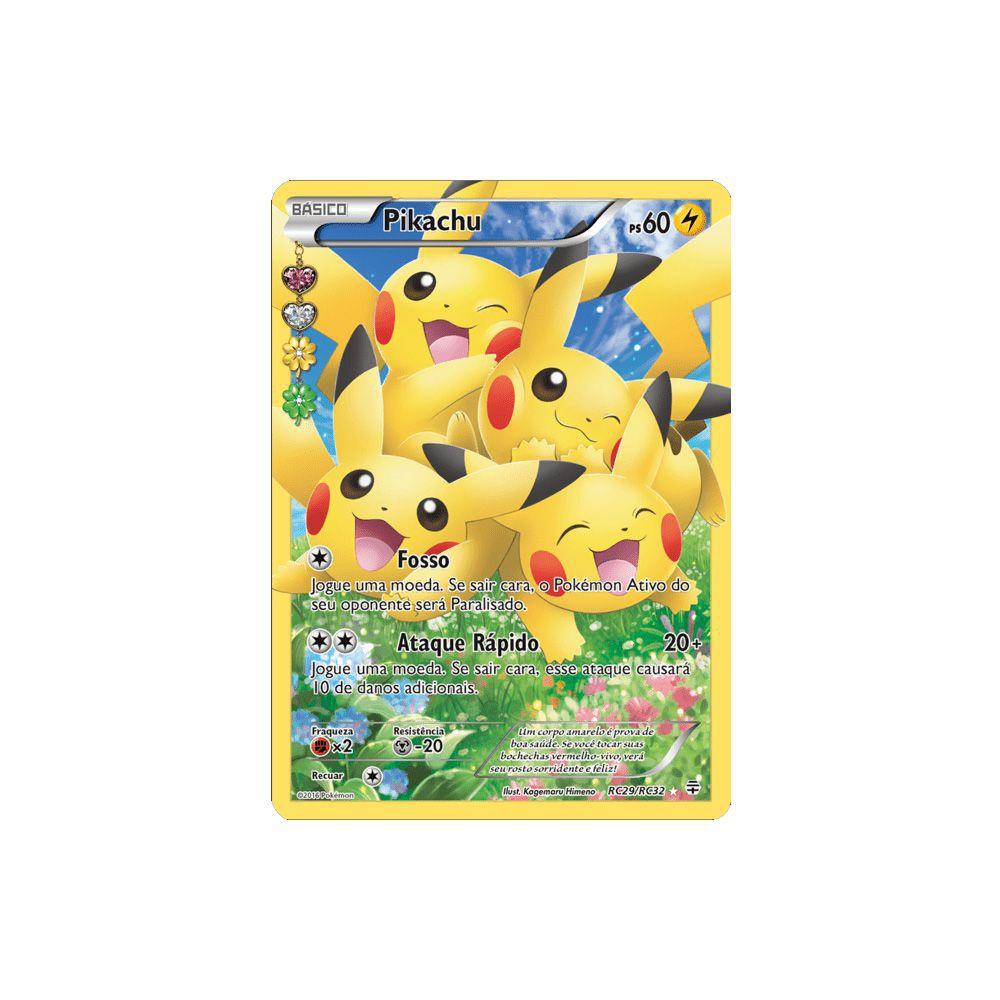 Pikachu E Zekrom GX Pokémon Carta Em Português 33/181 - Deck de Cartas -  Magazine Luiza