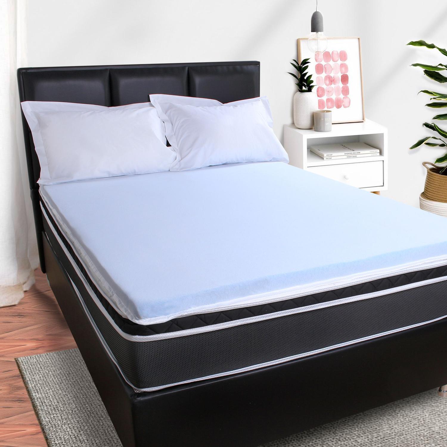 Pillow Top Casal Espuma Da Nasa Viscoelástico Extra Conforto Maciez 4cm