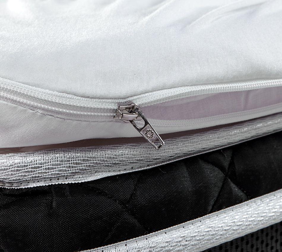 Pillow Top Queen De Espuma Viscoelástico Nasa com Capa Percal BF