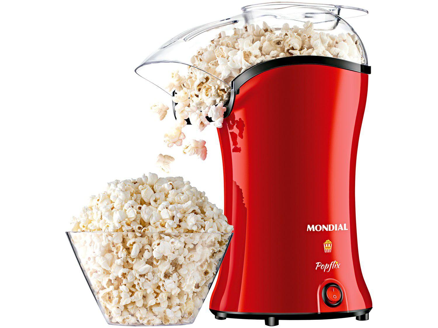 Pipoqueira Elétrica Mondial Pop Flix PP-03 - 100g de Pipoca ...