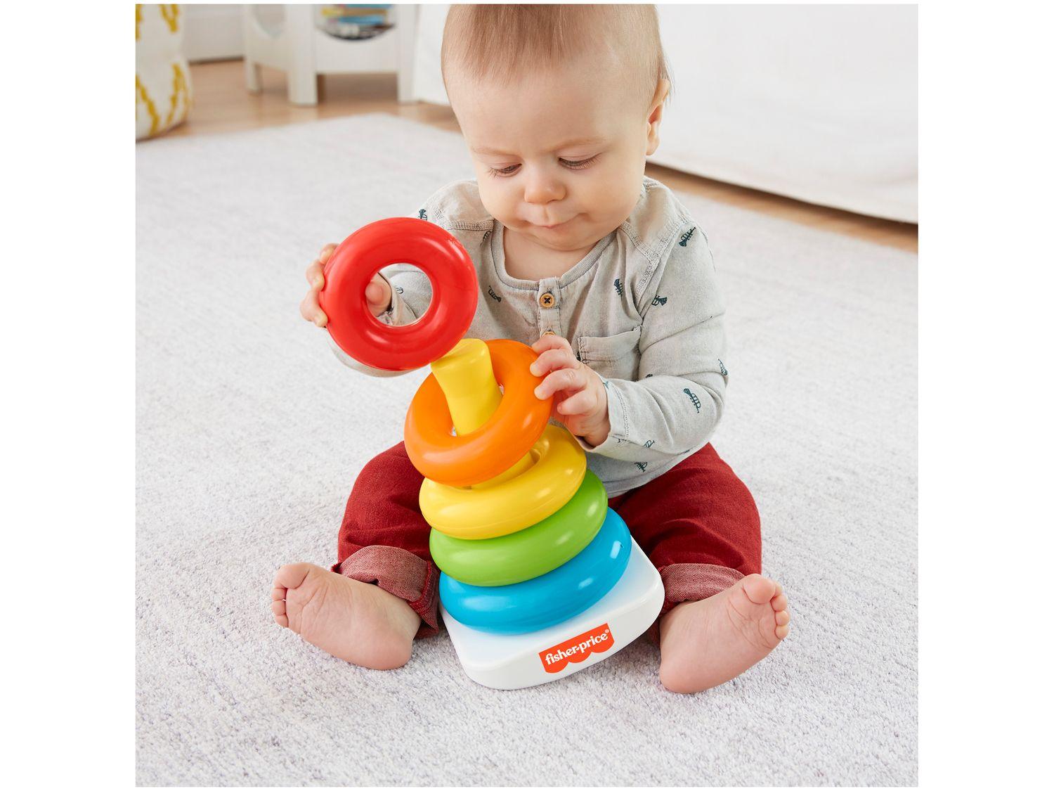Pirâmide de Argolas Fisher-Price GKW58 Mattel