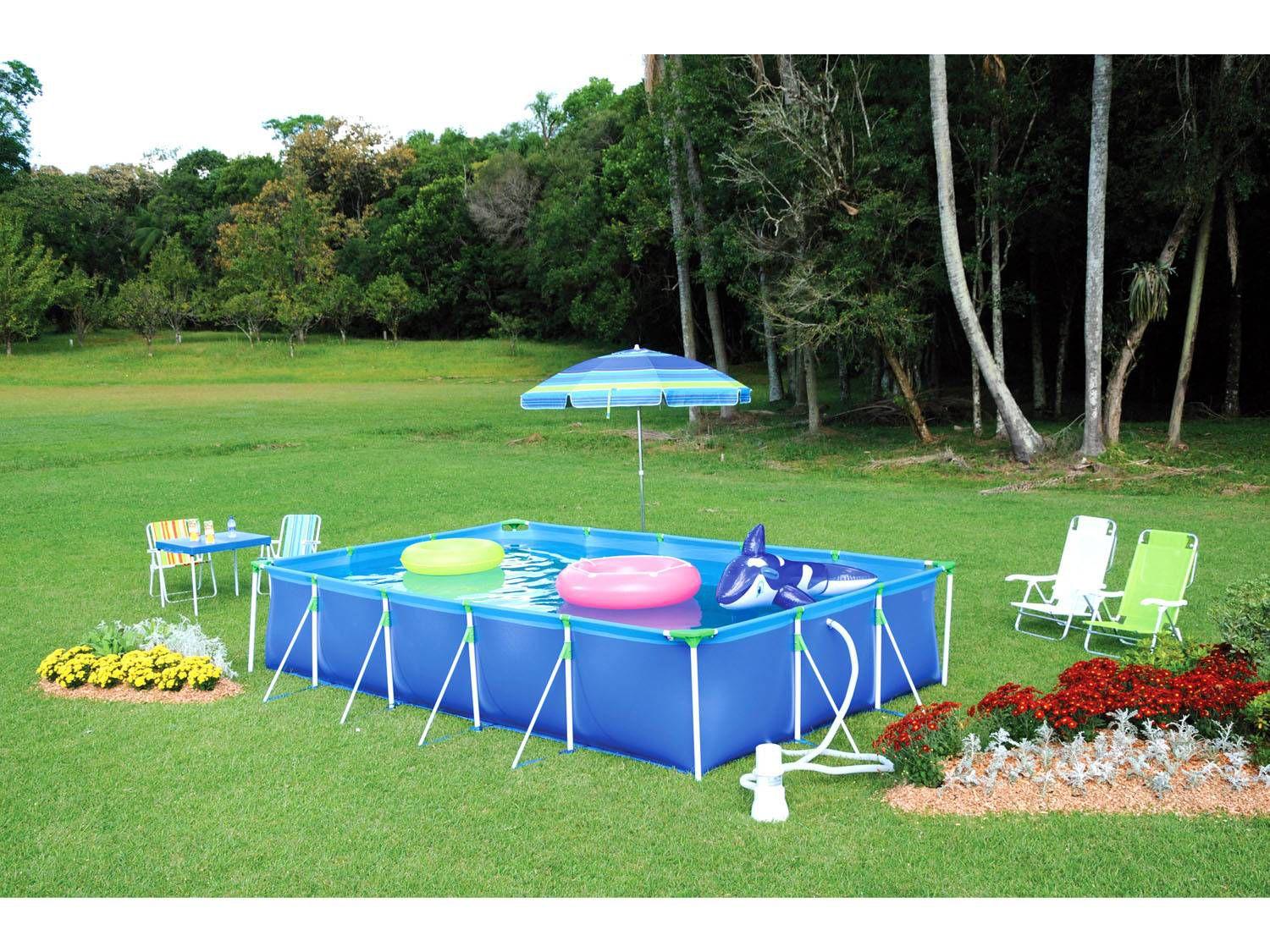 Piscina 10.000 Litros Retangular - Mor Premium - Piscina Estruturada ...