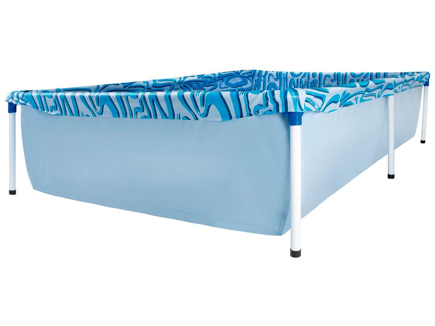Piscina Infantil Estruturada Retangular Mor 1000L
