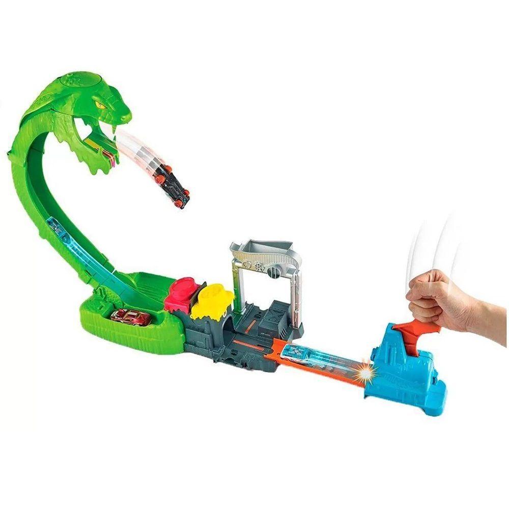 Pista Hot Wheels Ataque Tóxico da Serpente - Mattel - Pistas - Magazine ...
