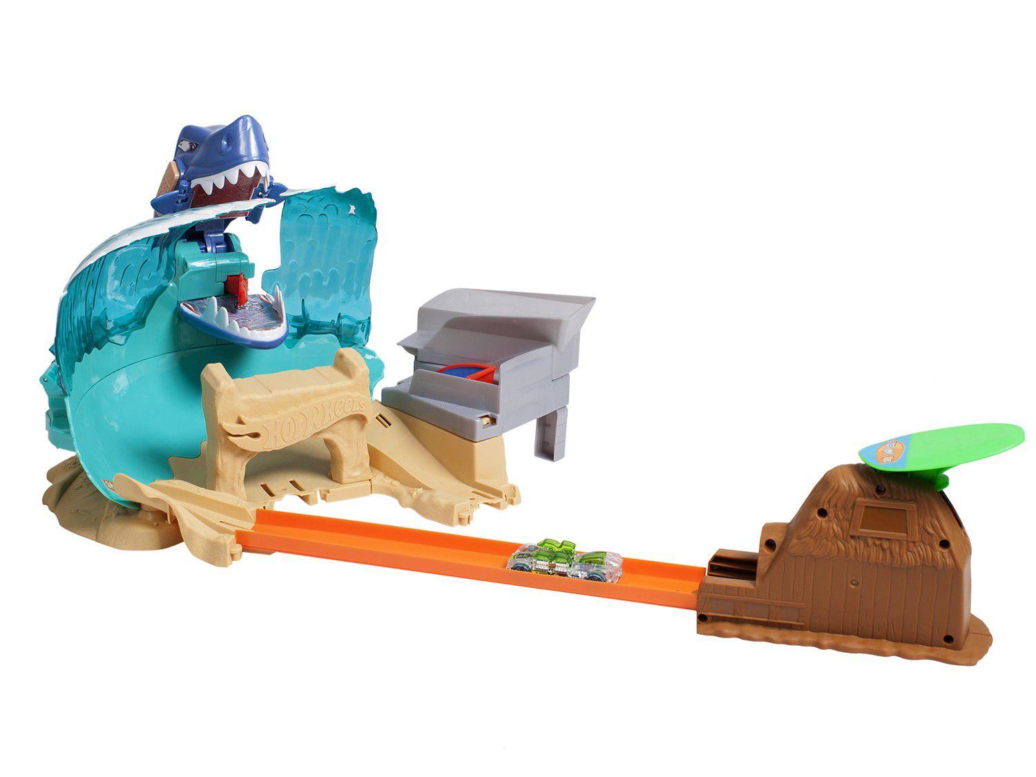 Pista Hot Wheels City Ataque Tubarão
