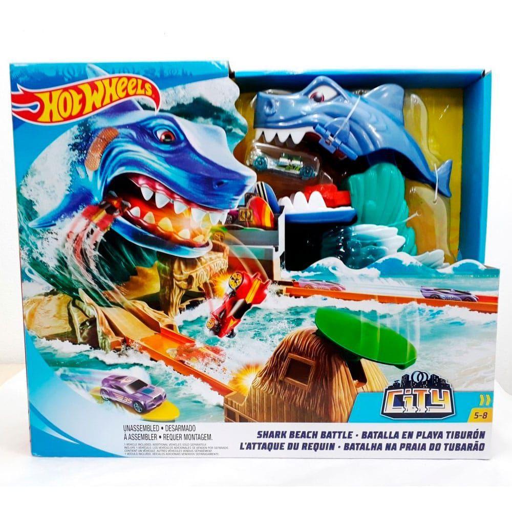 Pista Hot Wheels - City - Ataque Tubarão - Mattel - Pistas - Magazine Luiza