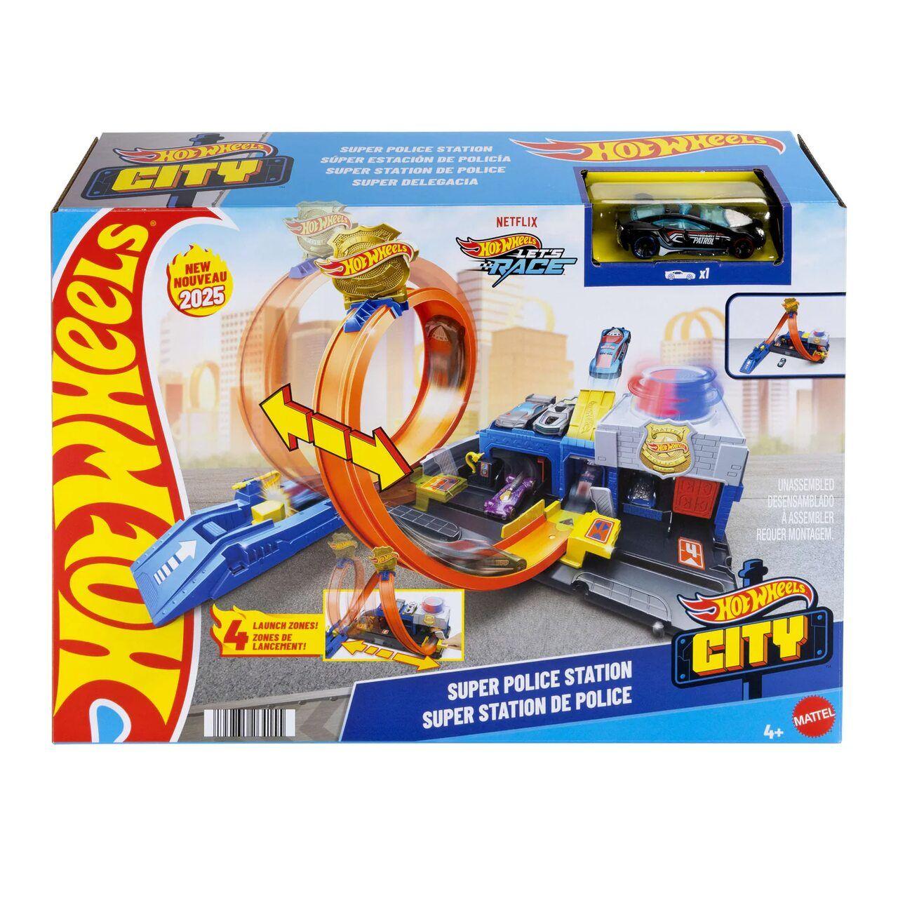 Ubuy Carros Hot Wheels De Policia Juguete Pista Hot Wheels Pizza
