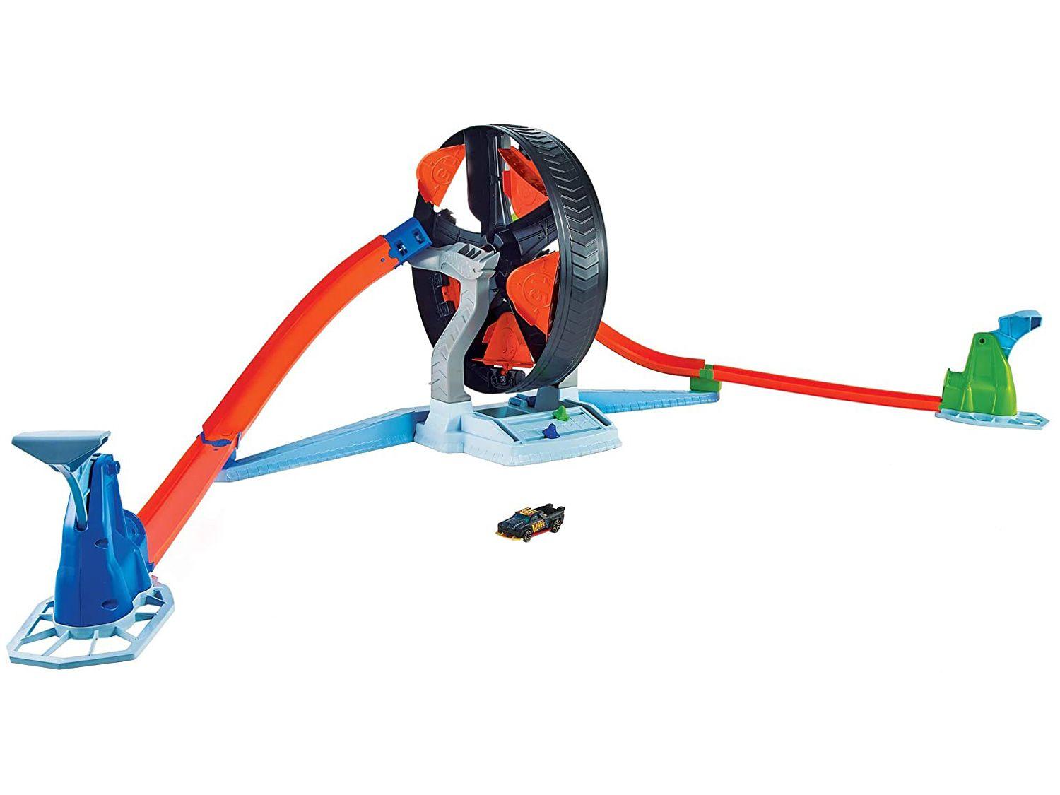 Pista Hot Wheels Competição Giratória