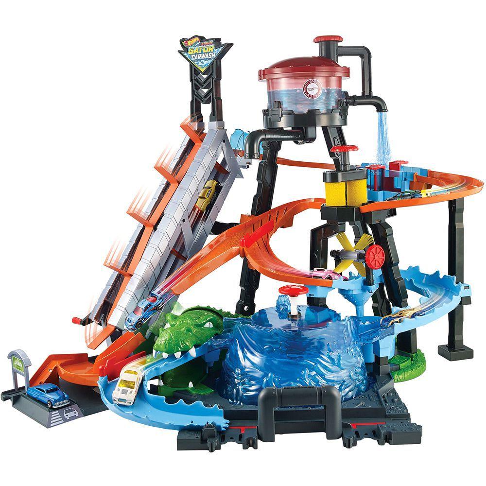 Pista Hot Wheels Lava Rapido Ataque Jacaré FTB67 Mattel Pistas