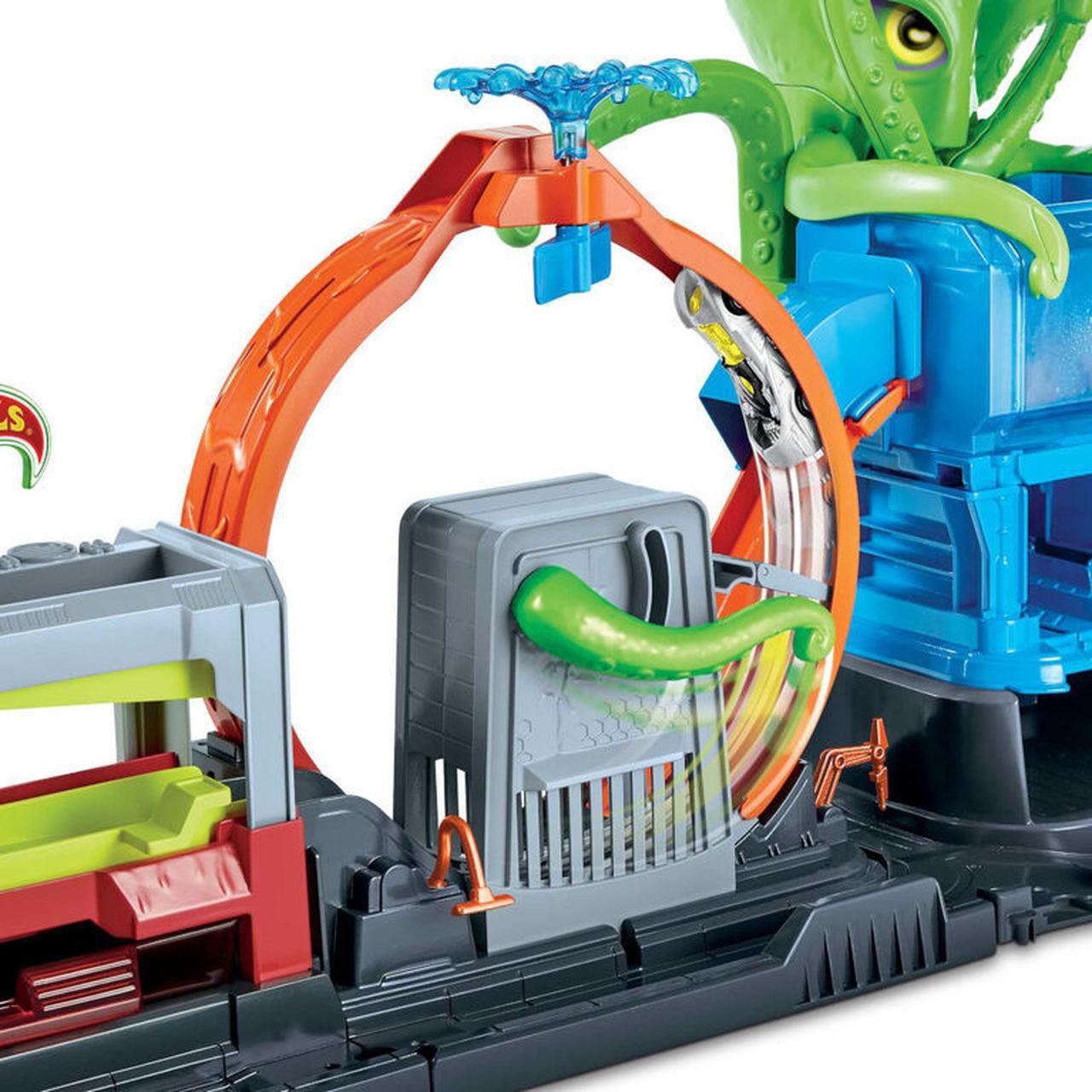Pista Hot Wheels Lava Rápido Ataque Octo Color Reveal Gtt96 Mattel