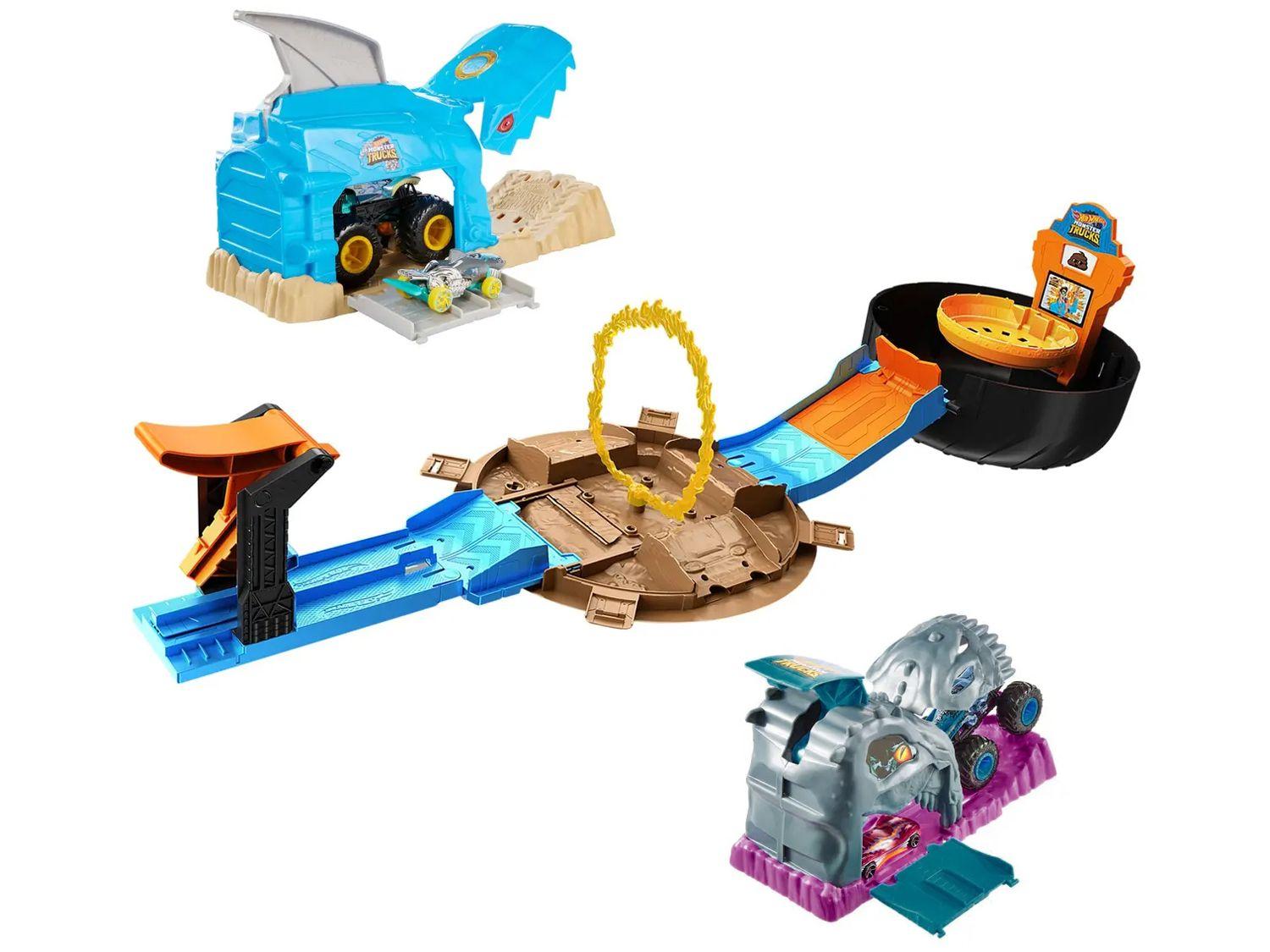 Pista Hot Wheels Monster Trucks Pack de
