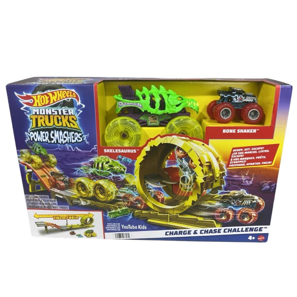 Volcán Pista Hot Wheels Calavera MONSTER JAM Vehículo Monster Jam