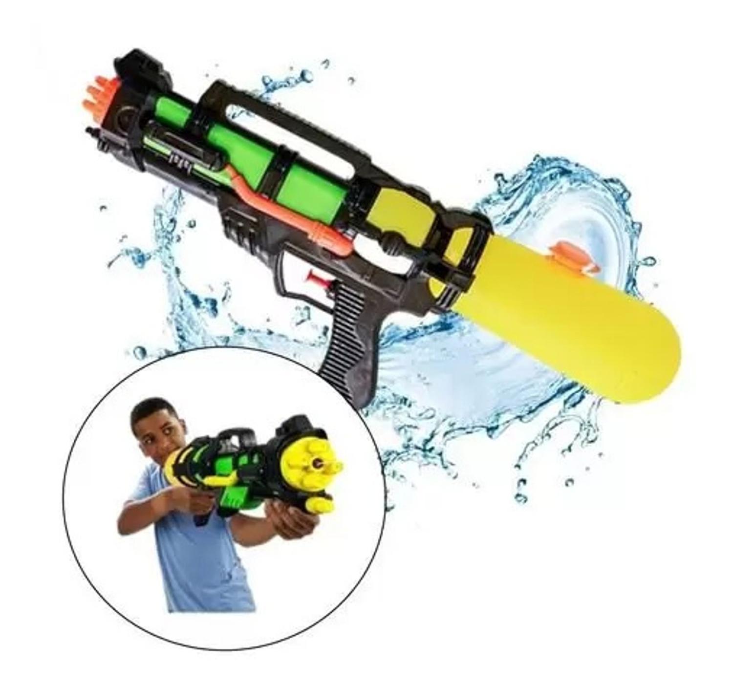 Pistola Lanca Agua Arminha Brinquedo Com Reservatorio Infantil Diversao  Praia Piscina Jardim Casa Colors - Carrefour