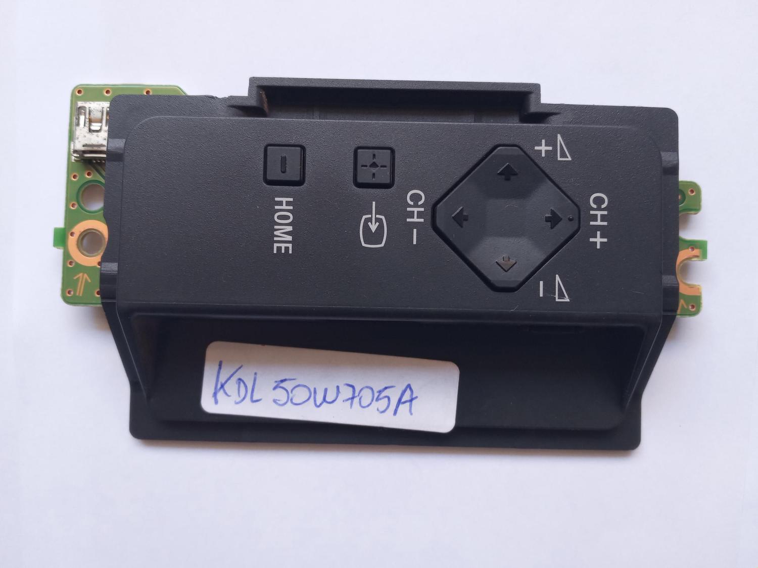 Placa Botao Teclado Funcoes P TV Sony KDL 50W705A Original Placas para TV Magazine Luiza