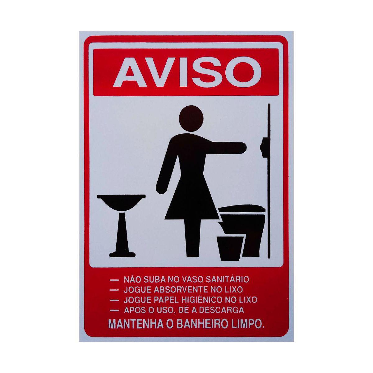 Featured image of post The Best 19 Aviso Banheiro Feminino
