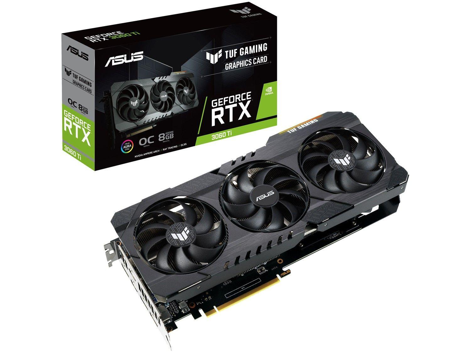 ASUS TUF Gaming GeForce RTX 3060 Ti OC Edition 8GB GDDR6X