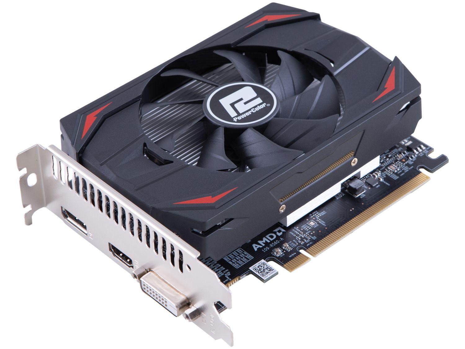 Placa de Vídeo Power Color Radeon RX 550 4GB