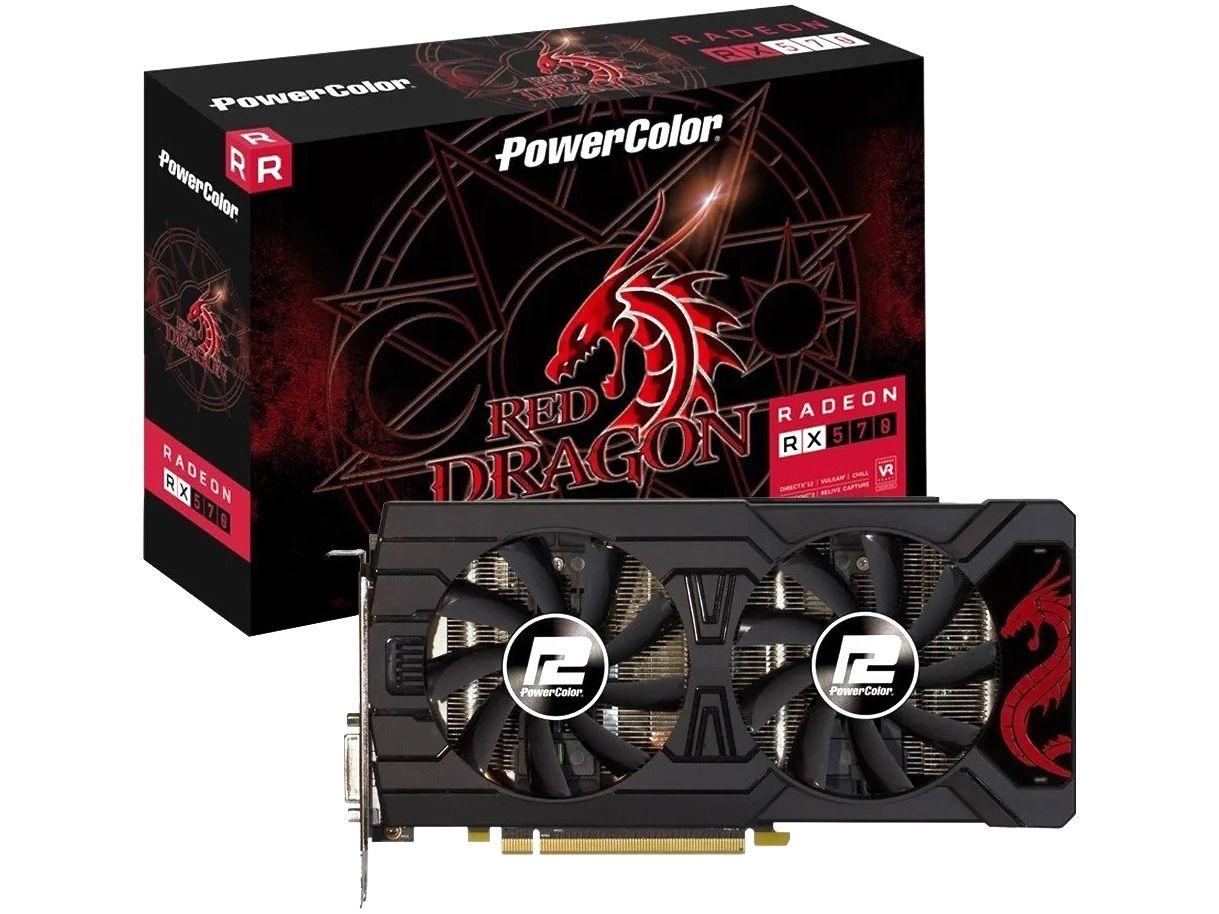 Placa de Vídeo Power Color Radeon RX 570