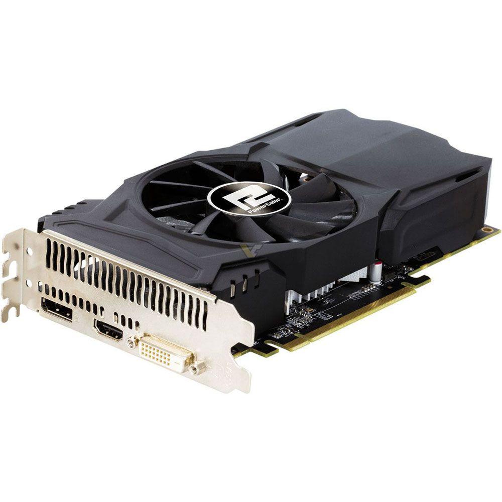 Placa de Vídeo PowerColor AMD Radeon RX 550 Red Dragon 2GB GDDR5 PCI-E ...