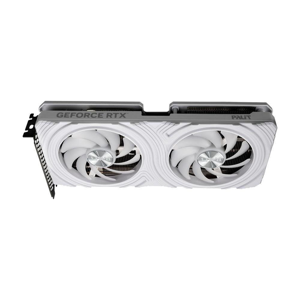Placa de Video RTX 4060 TI White Dual Palit NVIDIA GeForce Placa de Video RTX 4060 TI White Dual Palit NVIDIA GeForce