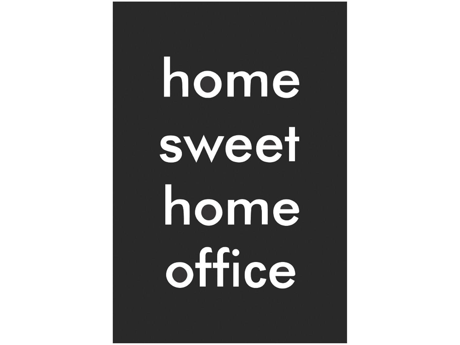 Placa Decorativa MDF Home Sweet 20x29cm