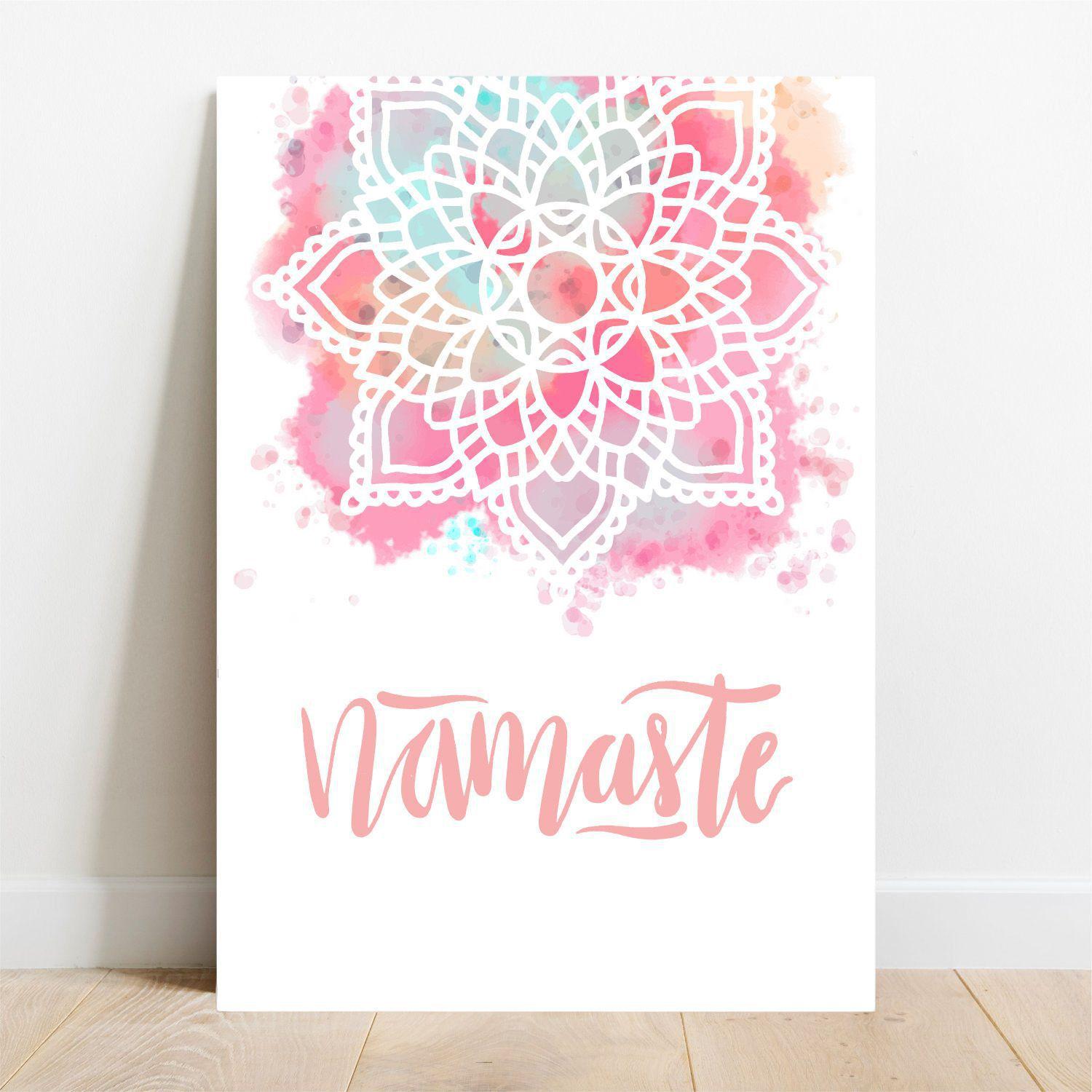 Placa Decorativa Namaste Tacolado Placa Decorativa Magazine Luiza